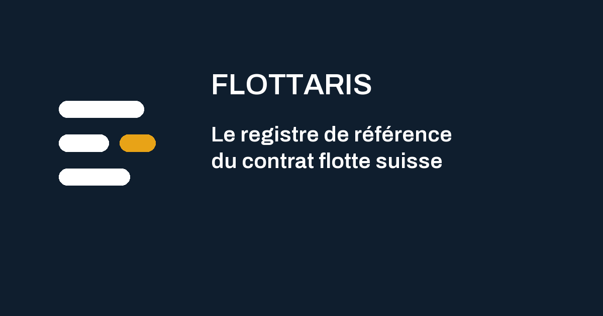 Écran de Flottaris, données de démonstration